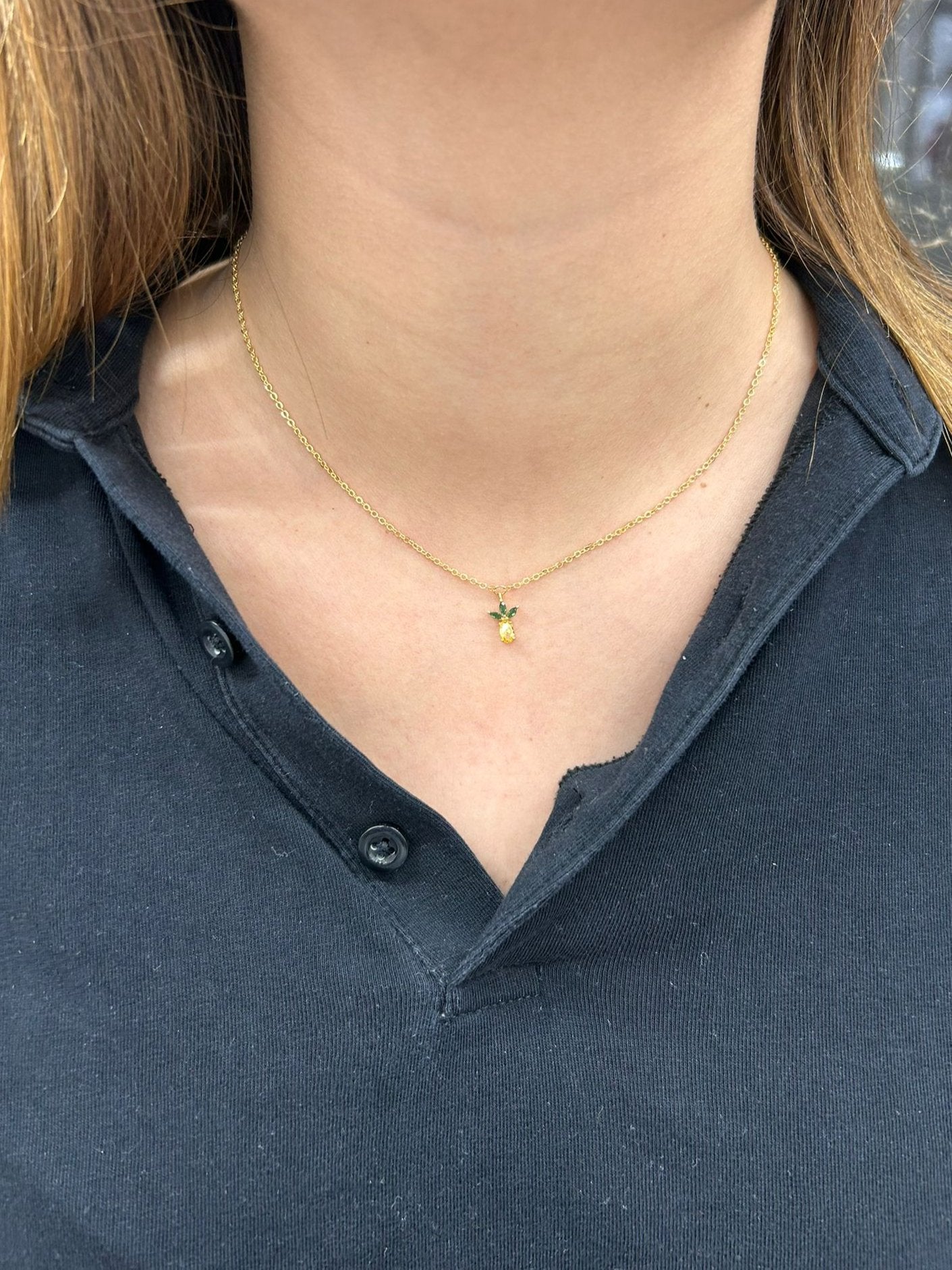 collana pineapple diamond